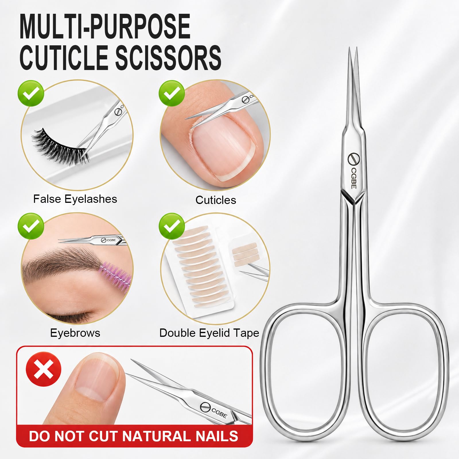 CGBE Cuticle Scissors - Russian Manicure -5 CGBE Cuticle Scissors - Russian Manicure -5