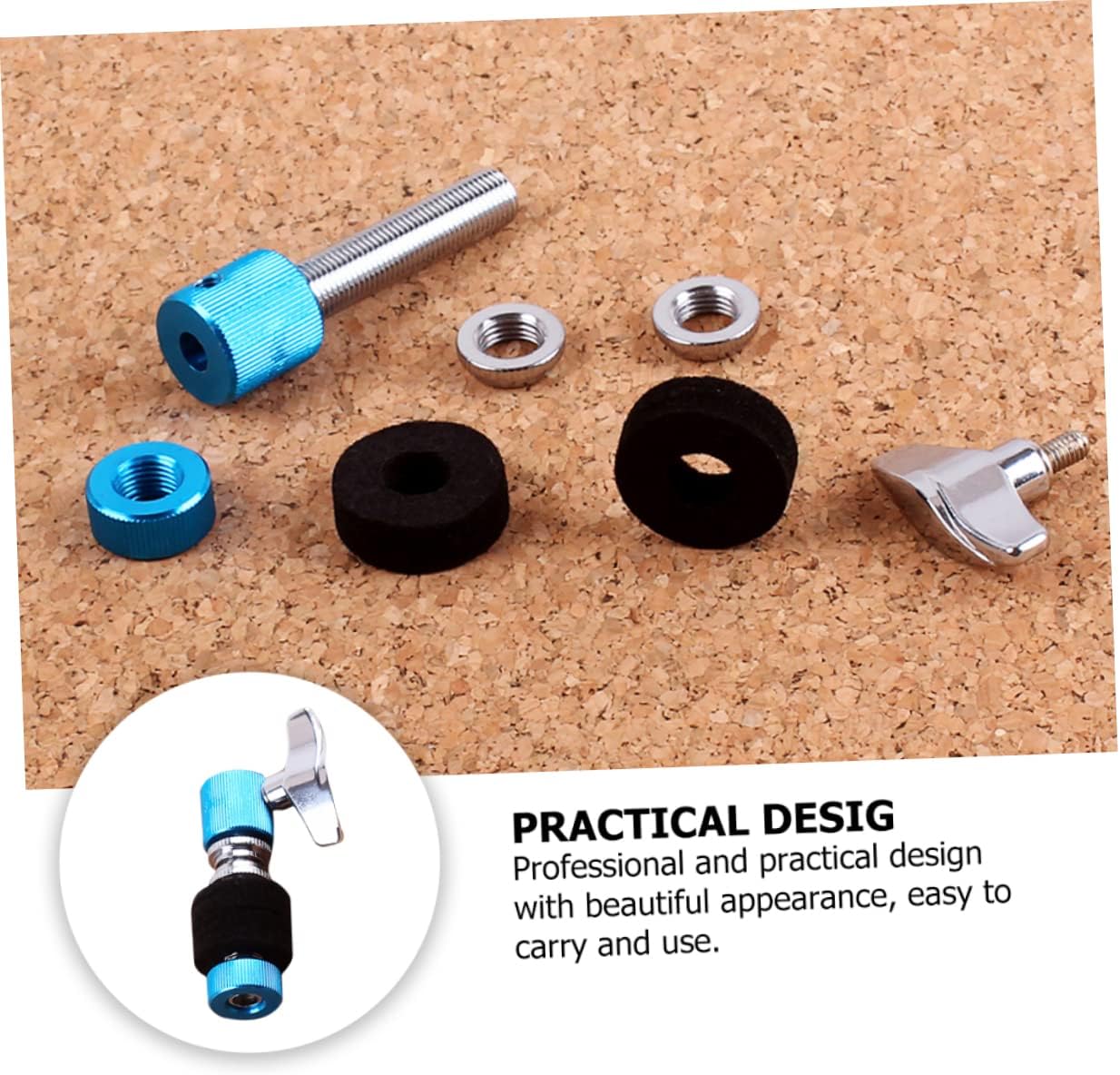 Blue Hi Hat Clutch Drum Parts Replacement for Hi Hat Cymbal