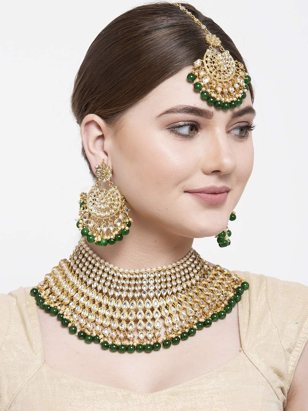 Kundan Design Bridal Choker Necklace 