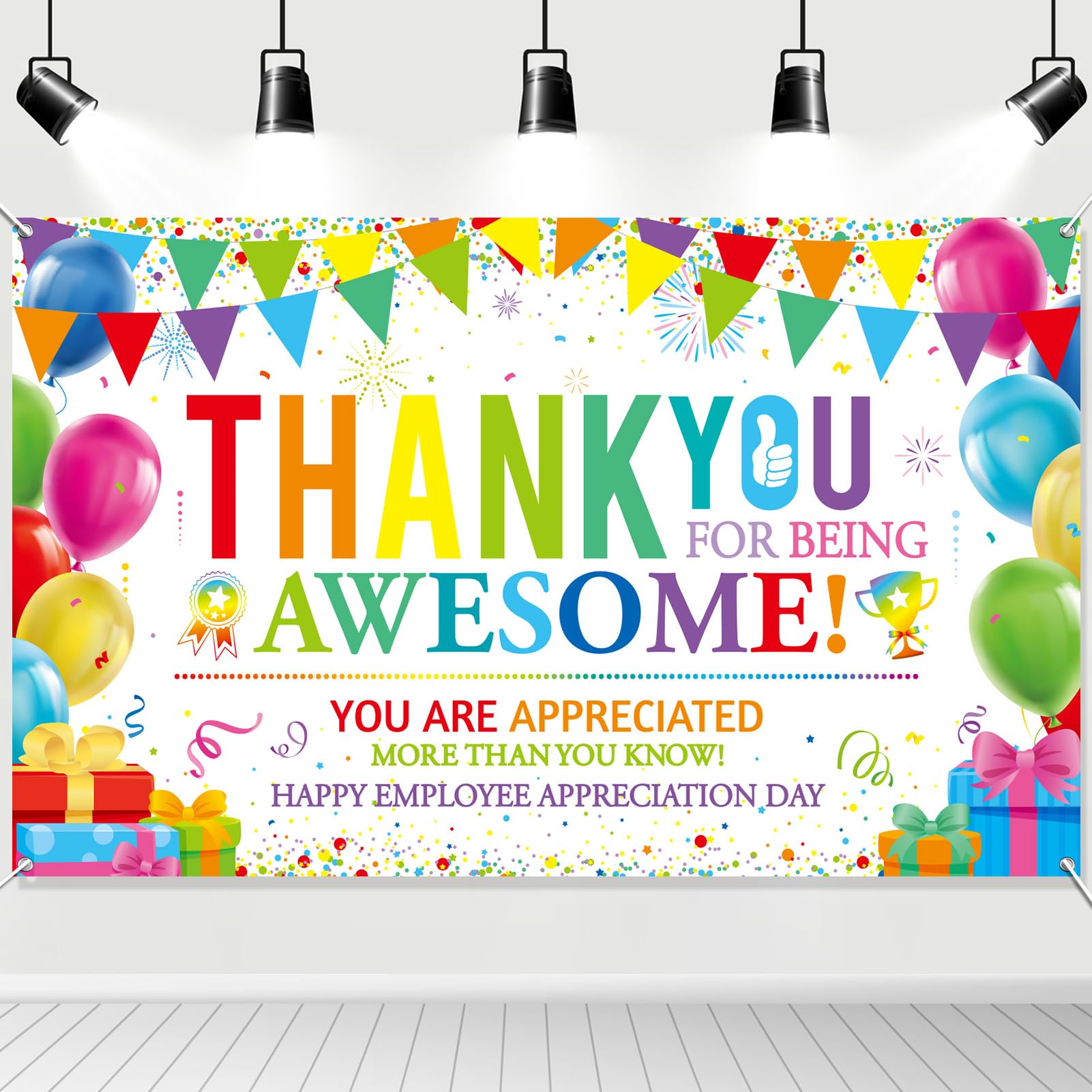 Bannière Thank You for Being Awesome grand format pour mur de bureau - 8