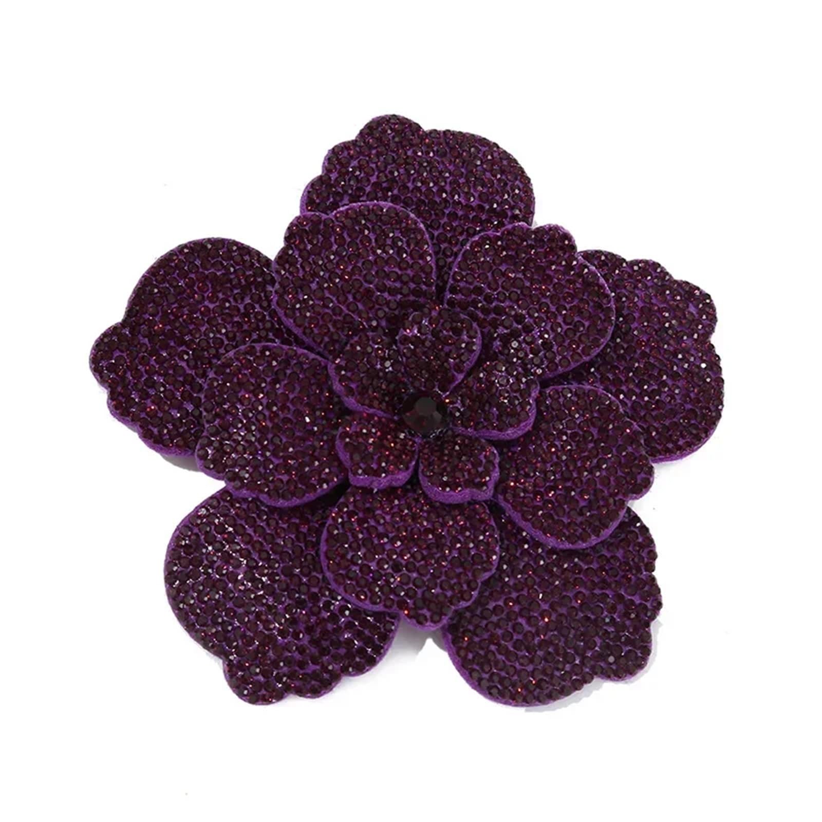 10Pcs 11CM Fabric Flower For Women's Accessories for Decoration(Color7)