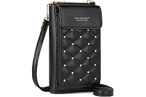 RFID Blocking Crossbody Cell Phone Purse for Women