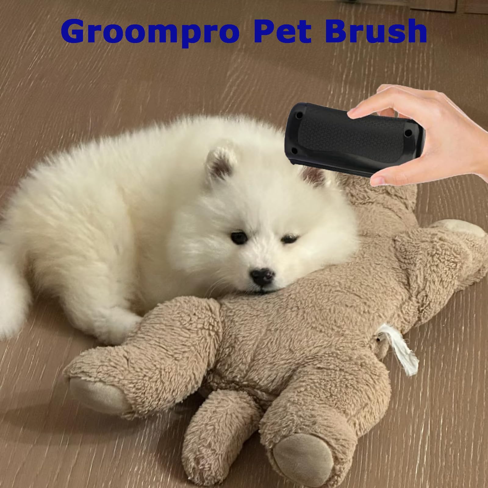 Rhykin - Spazzola per rimuovere i peli di animali domestici, Groompro Rhykin, spazzola per cani Rhykin, accessorio per la rimozione dei peli di animali domestici