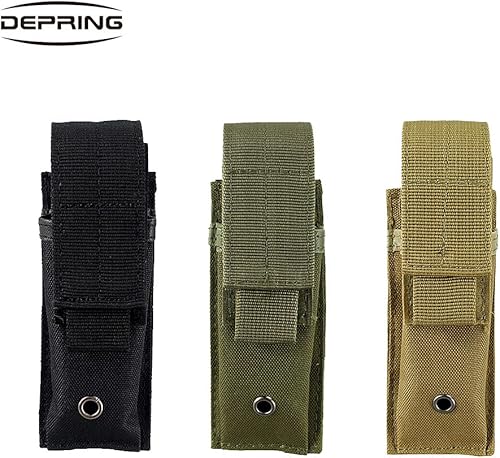 Miniatura 7 de Depring Solo pistola Mag bolsa Molle Tactical EDC EMT herramienta organizador titular