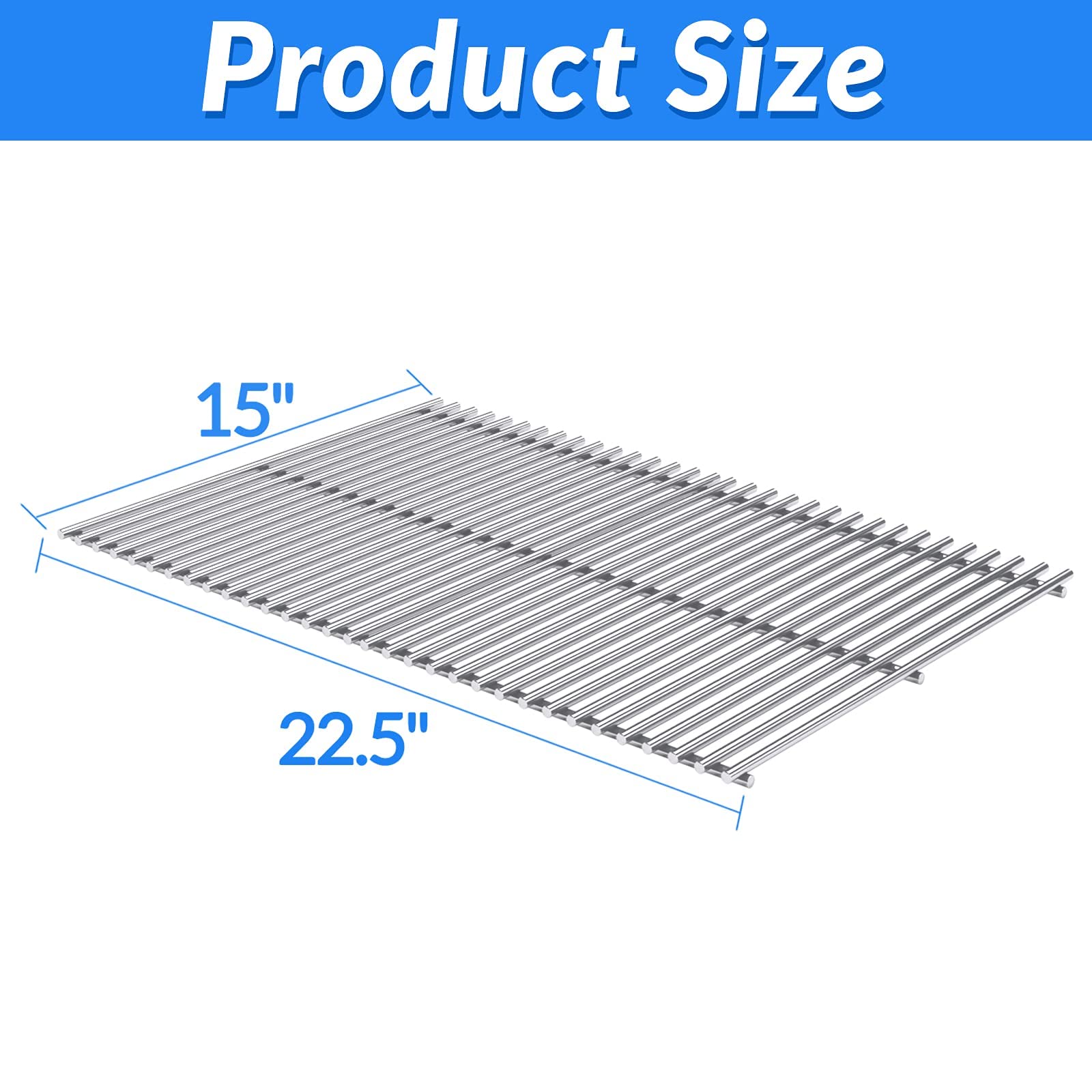 X Home Grill Grates for er Genesis Silver A, Spirit 200 Series(Side