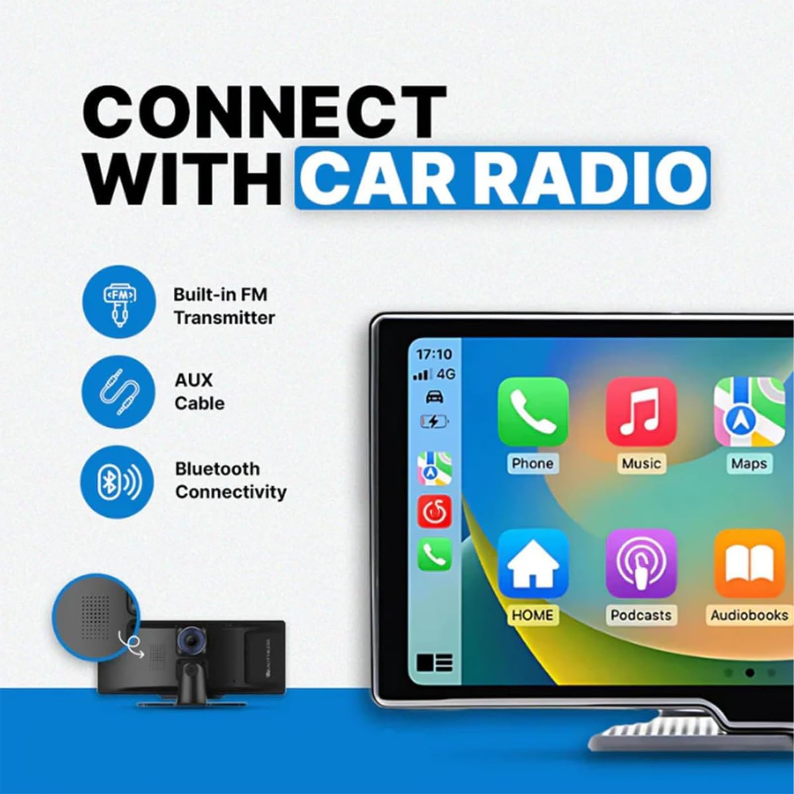カーナビ CarTablet Pro Max CarTablet Pro Max: Premium CarPlay Tablet for Vehicles