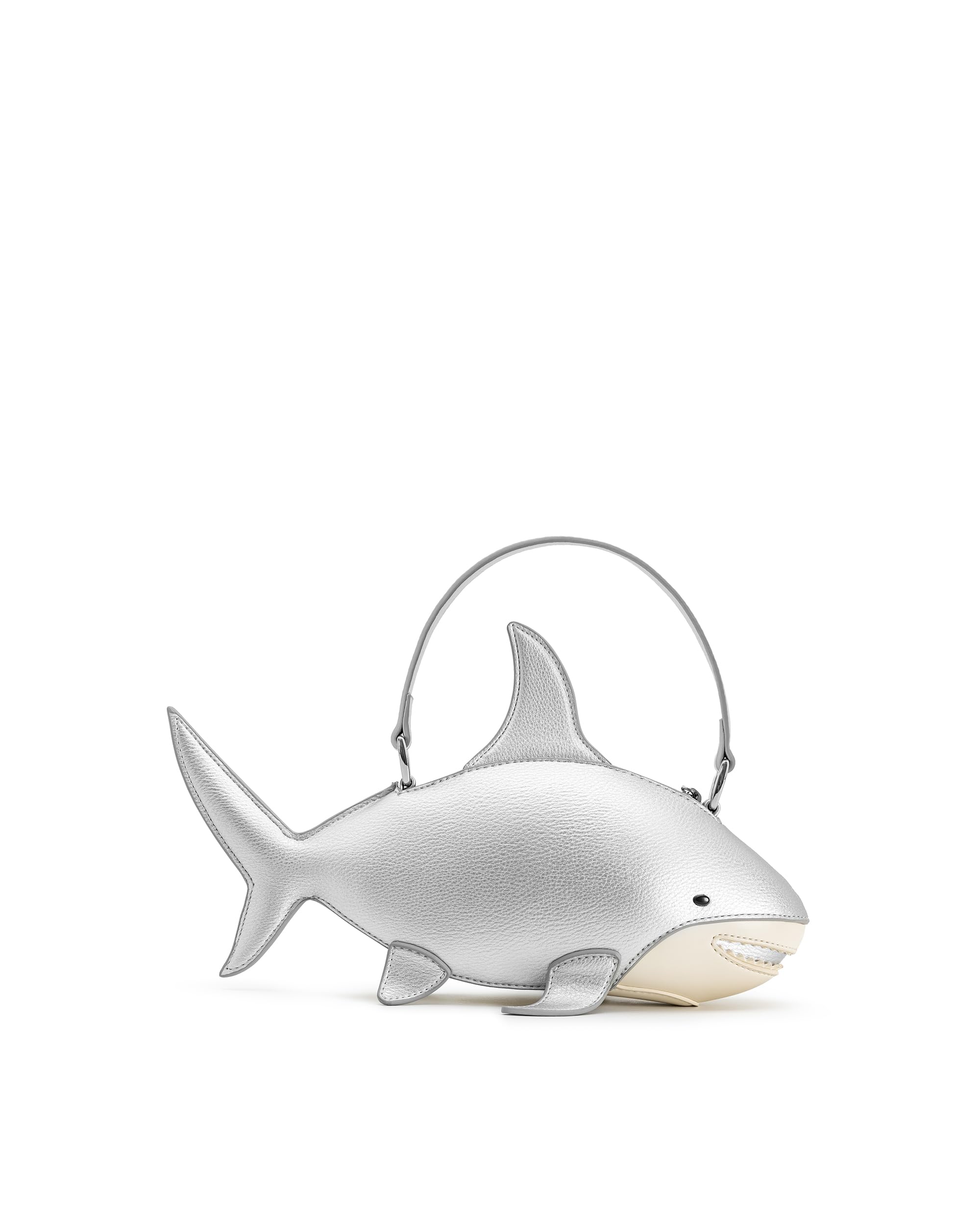 JW PEI Women's Nerys Faux Suede Shark Look Top Handle Bag