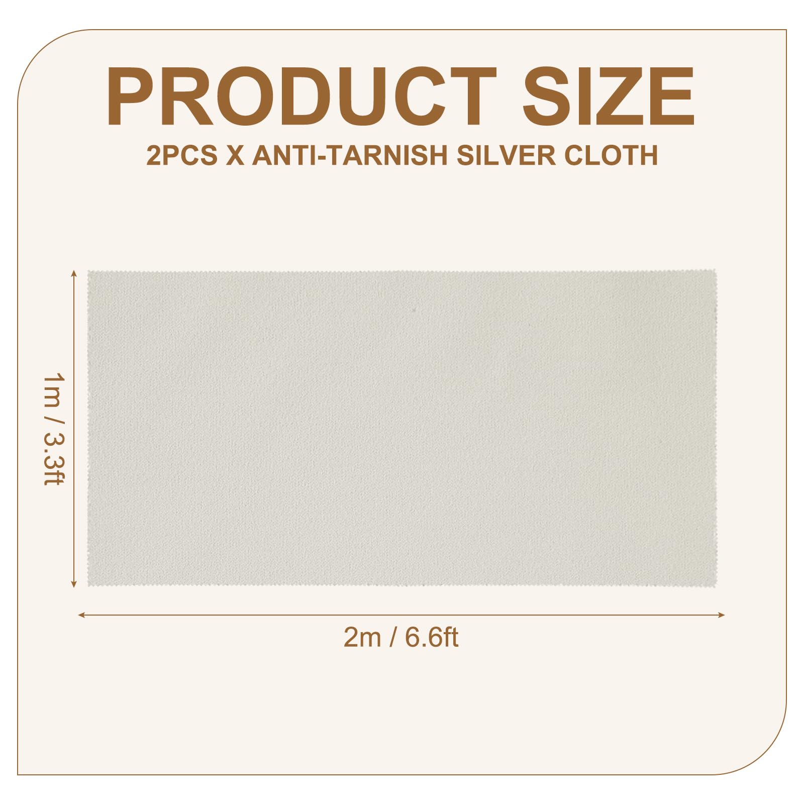 QUARKZMAN 2 Stück Anti-Anlauf Silbertücher 2m x 1m Schmuckaufbewahrung Poliertuch Für Silberbesteck Schmuck DIY Projekt Grau