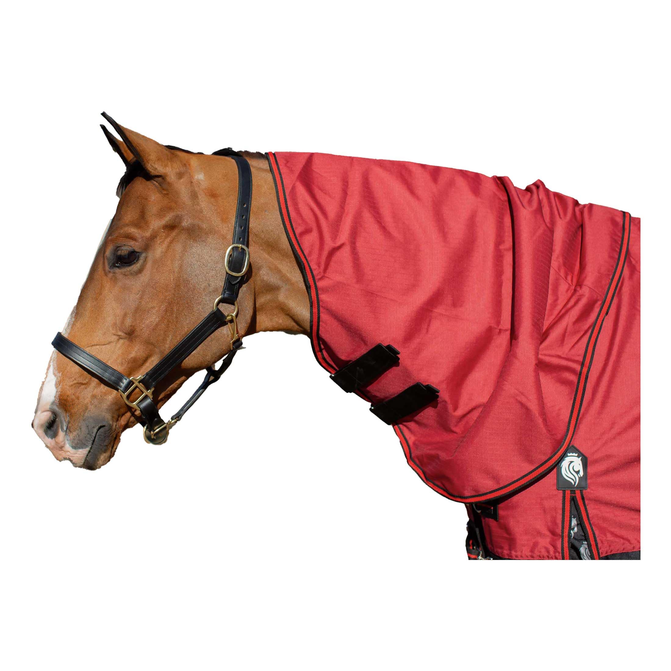 Equinavia Norse Turnout Neck Cover No Fill | 600 Denier - Equestrian Red - S