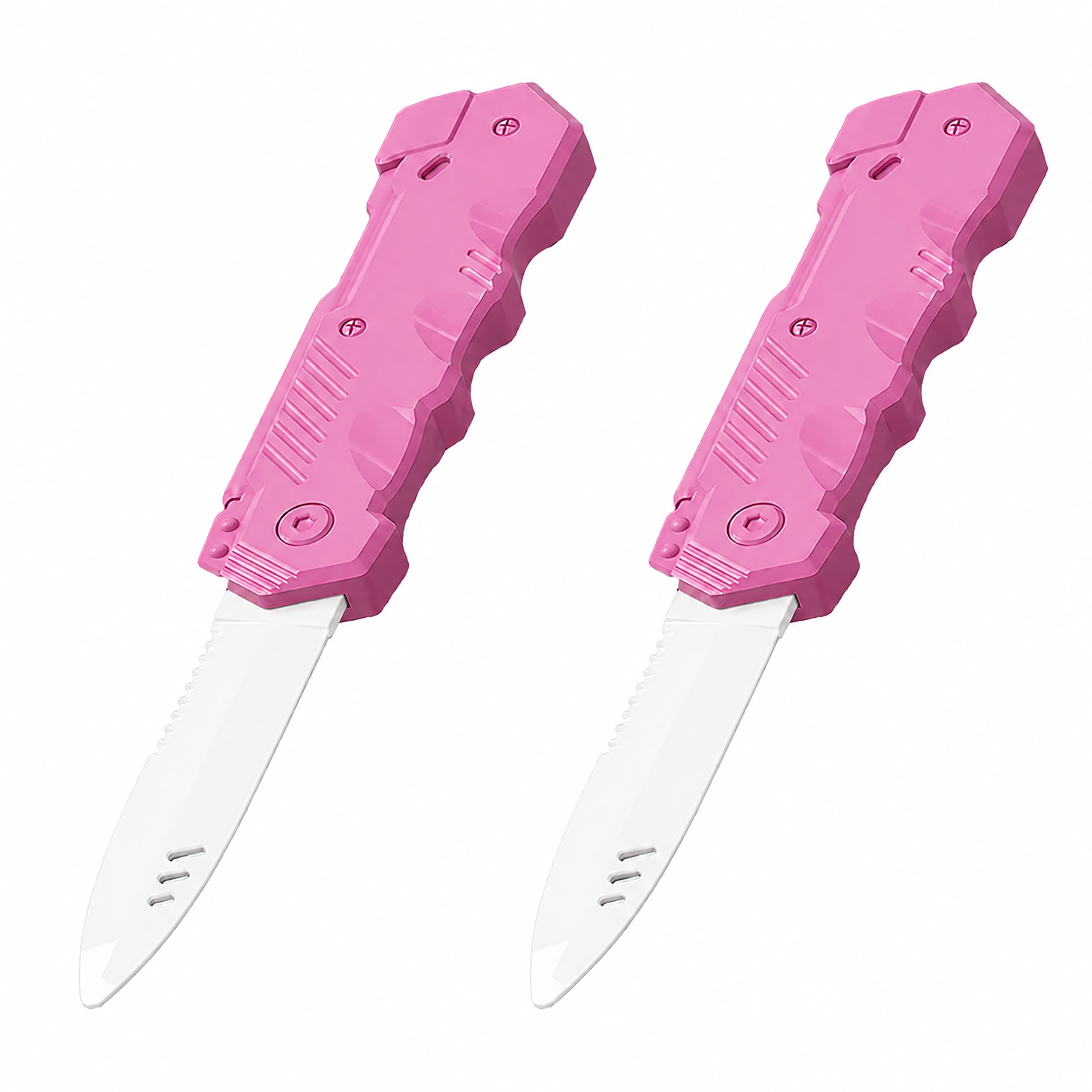 pink toys メドューサナイフ ソフビ Amazon.com: Lovisun Retractable Plastic Toy Knives - 2 Pack - Safe