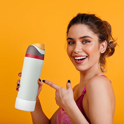 Miniatura 5 de 2 piezas de funda de silicona con diamante para botella de agua Owala, funda protectora antideslizante para Owala Twist, FreeSip y Flip de acero