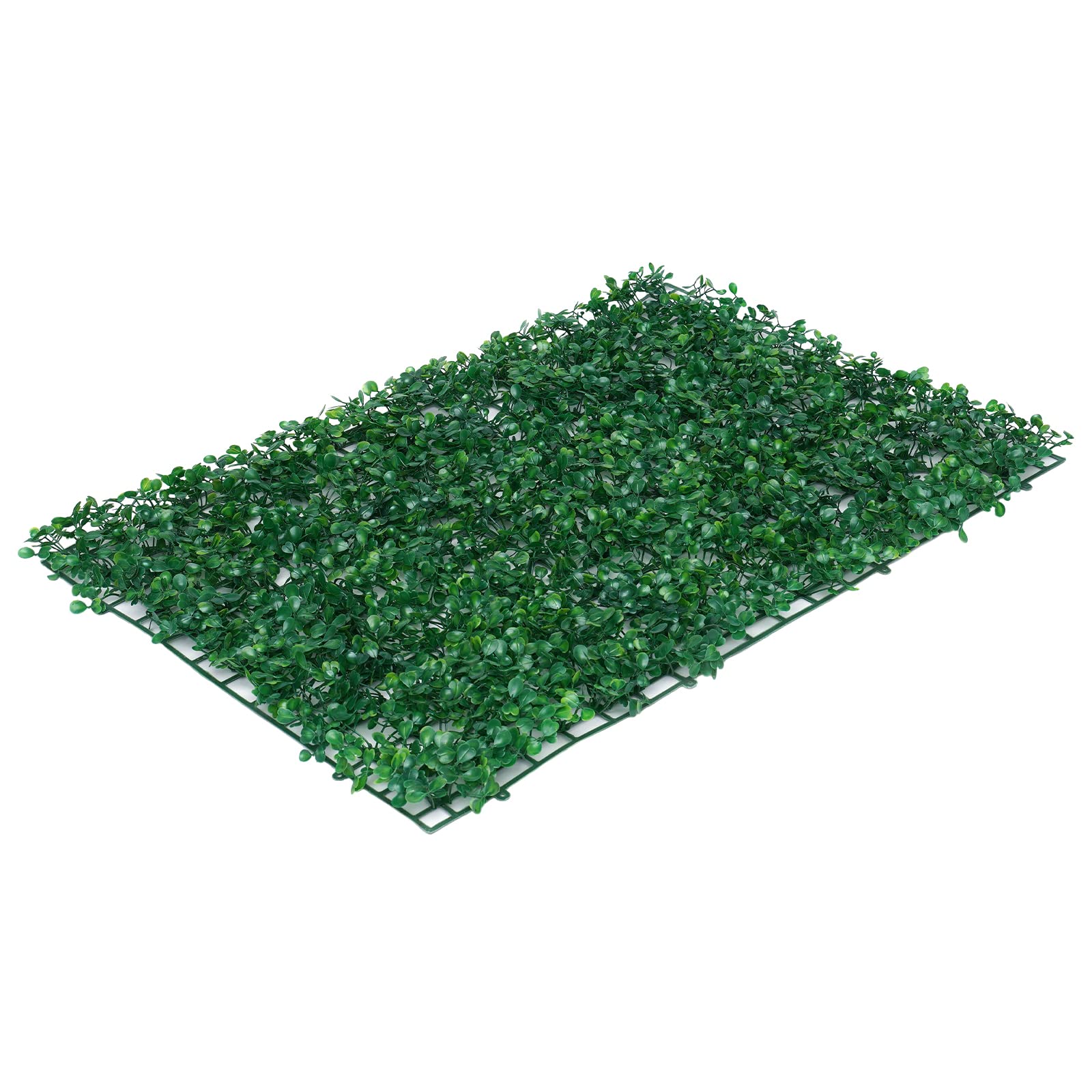 Künstliche Blumenwand 12 Stück Kunstrasen Paneele Öko-PE Sichtschutz für Balkon Deko Gartenzaun Party-Hintergrund​ 60x40cm