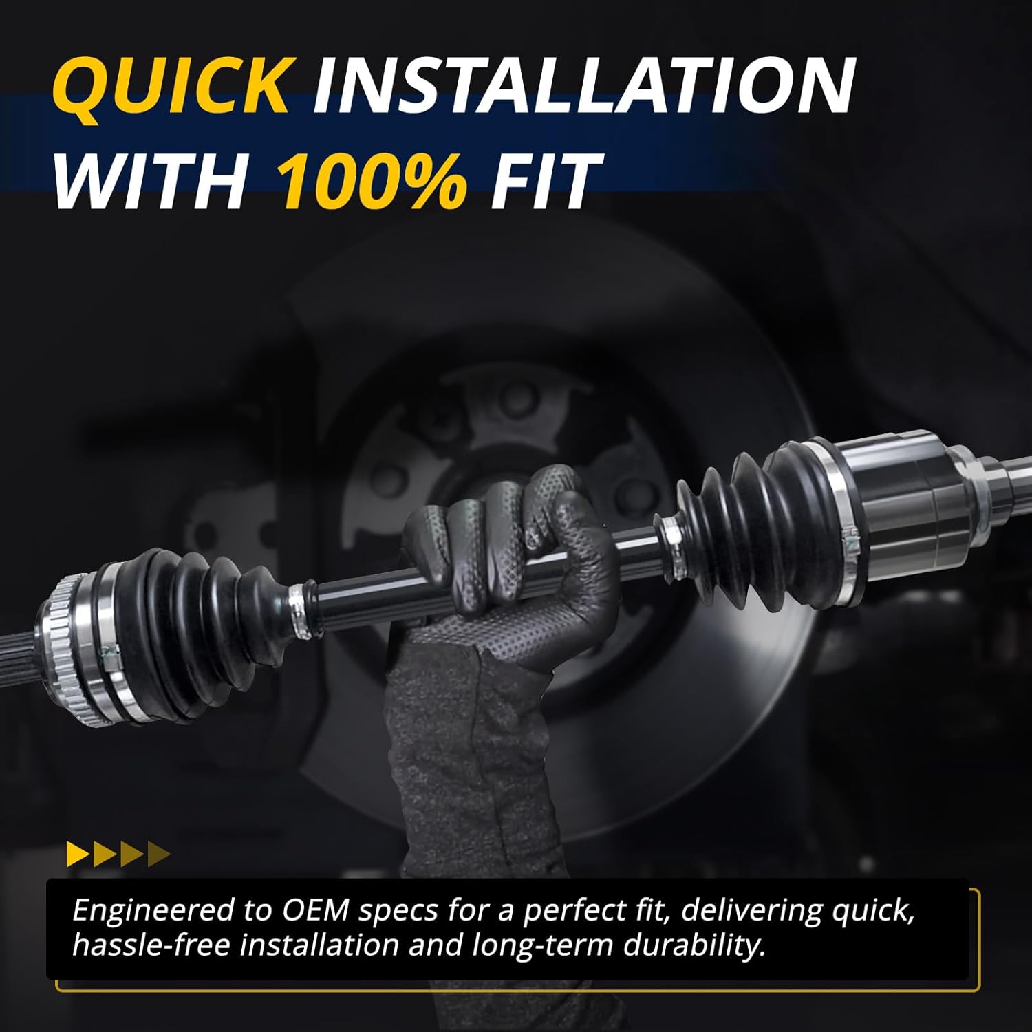 AUTOCLUB Front Left Side CV Axle for Chevy Impala Monte Carlo Venture Pontiac Grand Prix Montana Buick Allure Century Regal Olds Aurora Silhouette Driver Side Shaft Assembly Replacement 60-1255