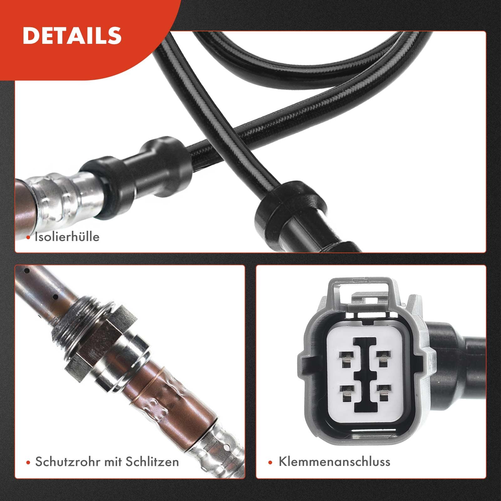 Frankberg sonde lambda, sonde de contrôle en amont du catalyseur