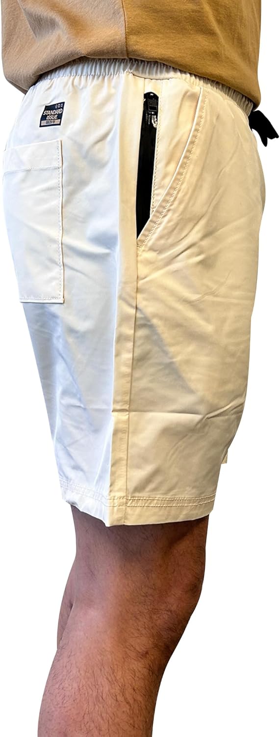 Southpole Mens Quick-Dry Water Resistant Nylon Shorts Inseam 7" - Image 4