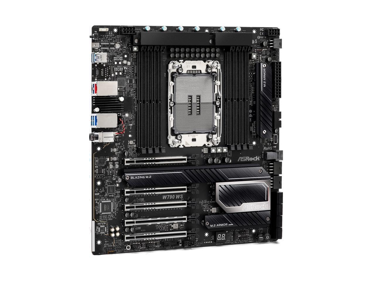 Amazon | Asrock 90-MXBP3 Mb アスロック W790 Ws R2.0 R。 | ASRock