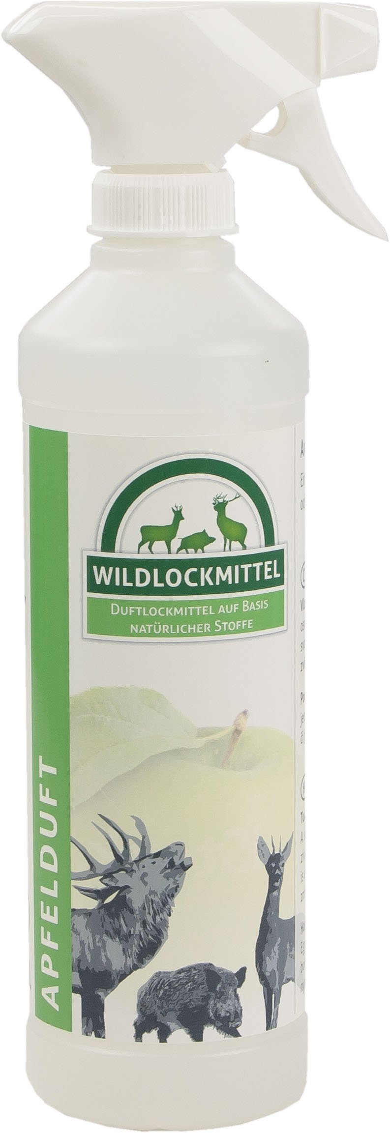 EUROHUNT Riccio profumato Mela 500 ml, per selvaggina Rossa e Cervo, Adatto per la Caccia o l'osservazione degli Animali