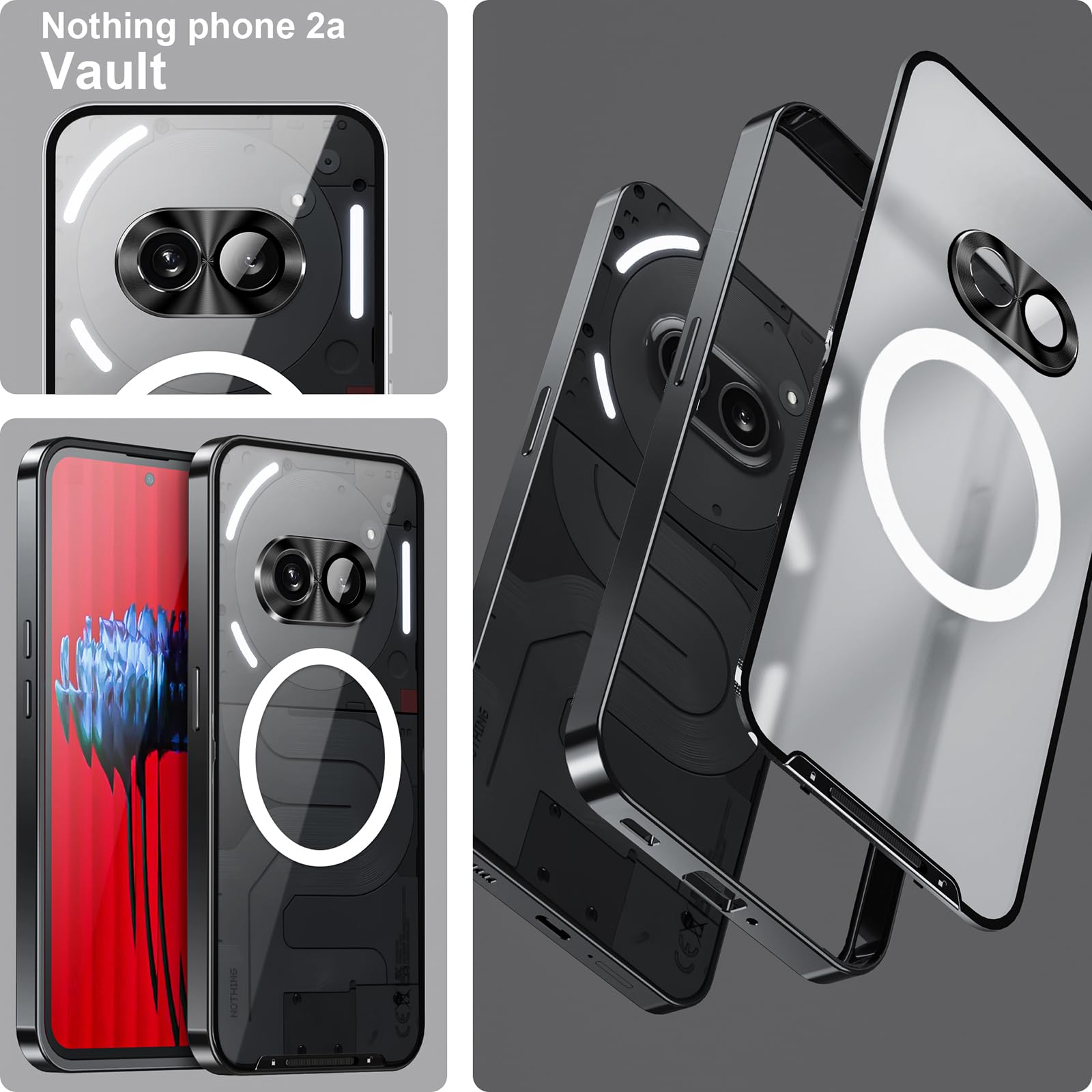 Nothing Phone (2a) / Phone (2a) Plus Ring Resistant Case