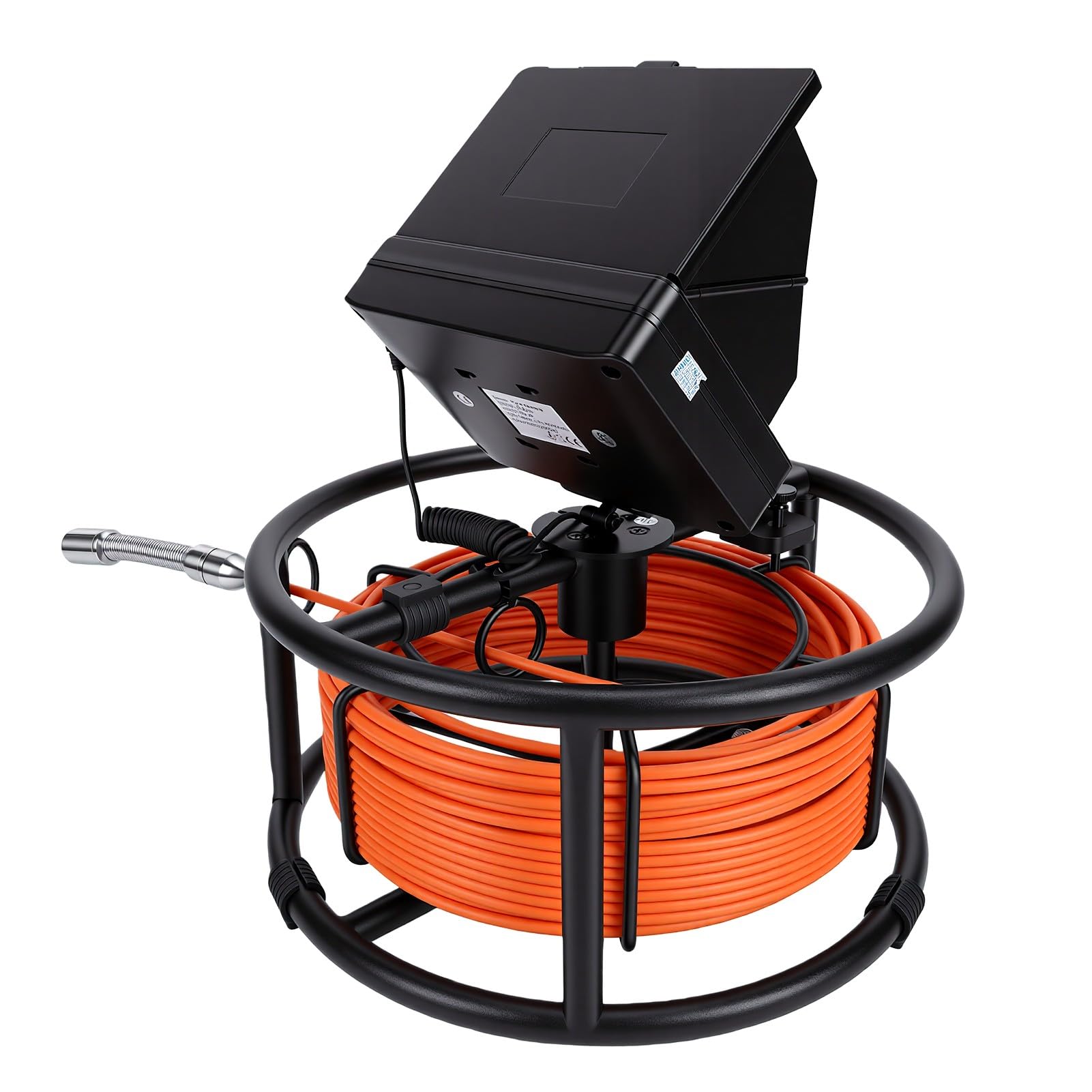 LICAEVEY Cámara de Inspección de Alcantarillado, Cámara de Inspección de Tuberías con Pantalla de 4,3 Pulgadas con Batería de 8500 MAh IP68 1000TVL, de Drenaje para Fontanería de Tuberías de Agua