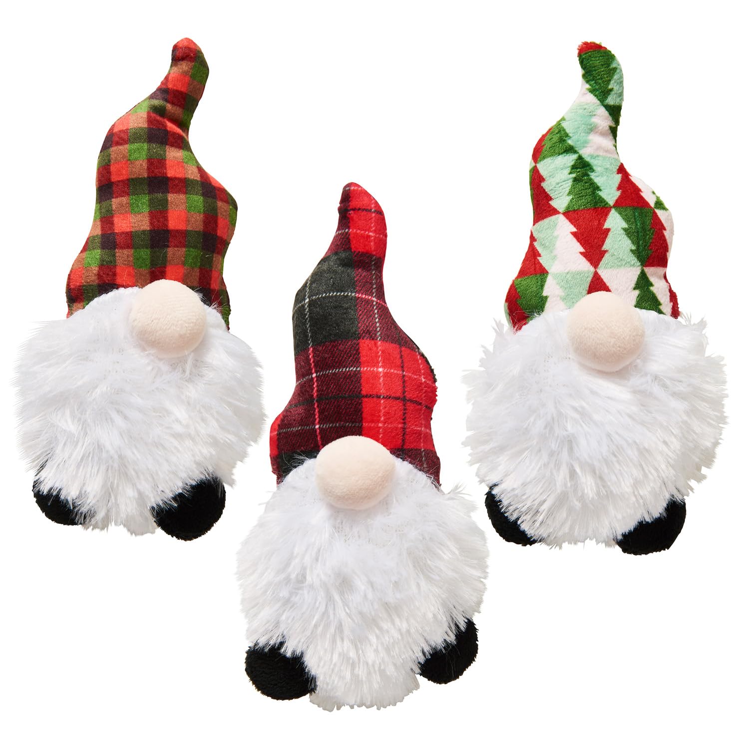 SPOT Holiday GNOME Catnip Toys Assorted 6