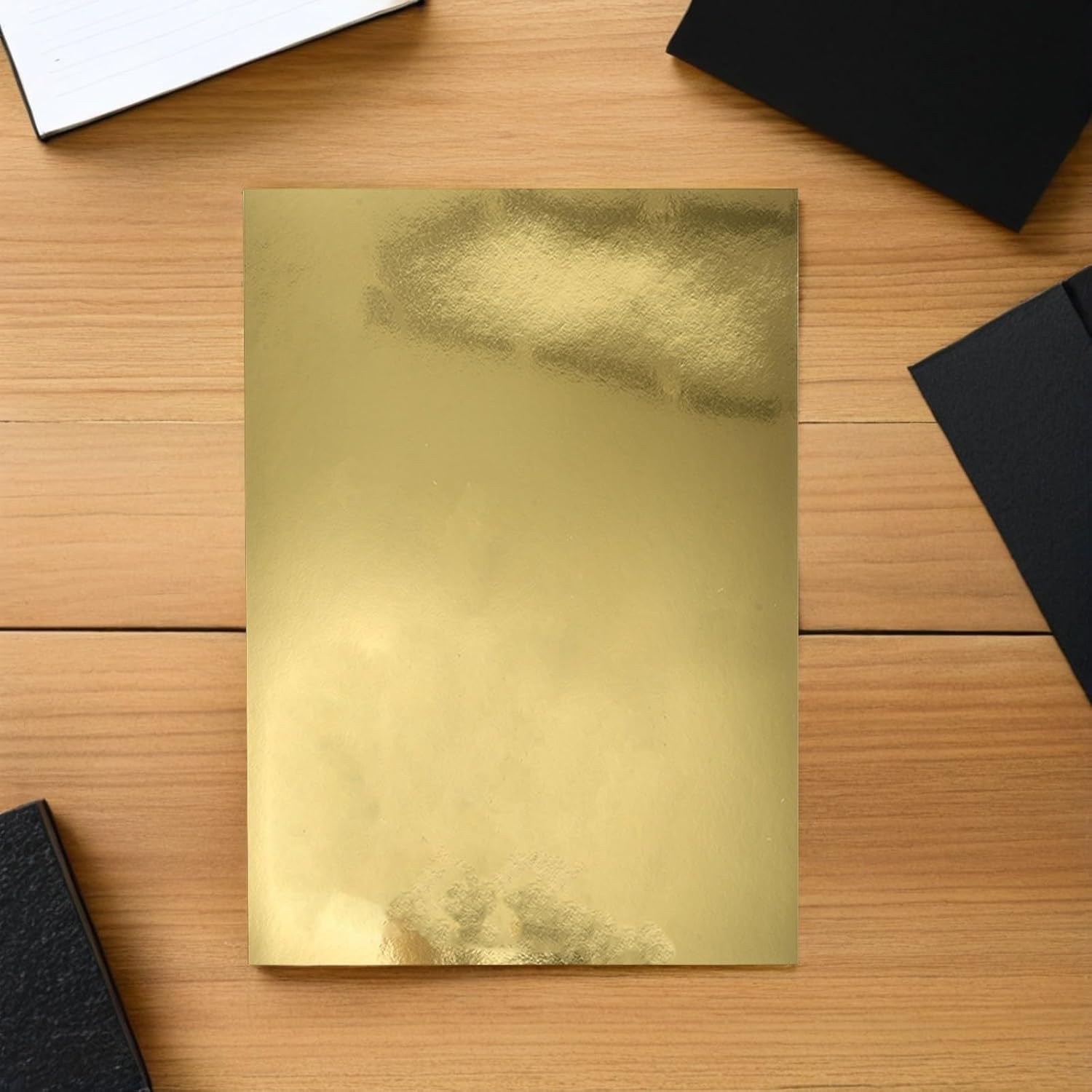 30pcs Cardstock Paper Metallic Gold 10.61x7.47 Inch for Crafting