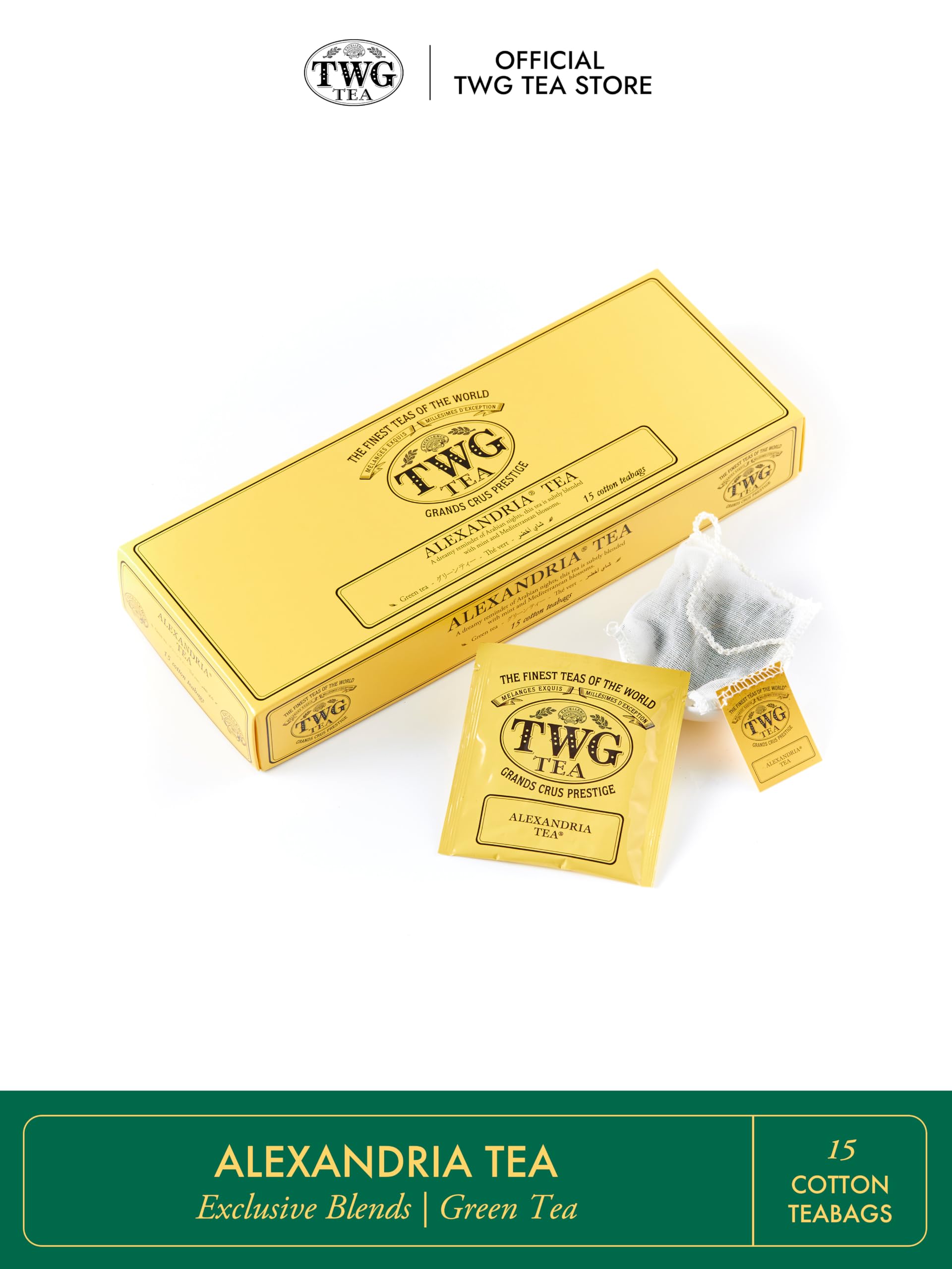 Amazon.com : TWG Tea | Alexandria Tea | Green Tea | Mint & Corn