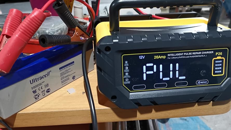 Dino 4 A-6 V/12 V Acculader met Accutester, IP65 voor Auto's, Motor's, Quad's, ATV's en Boten