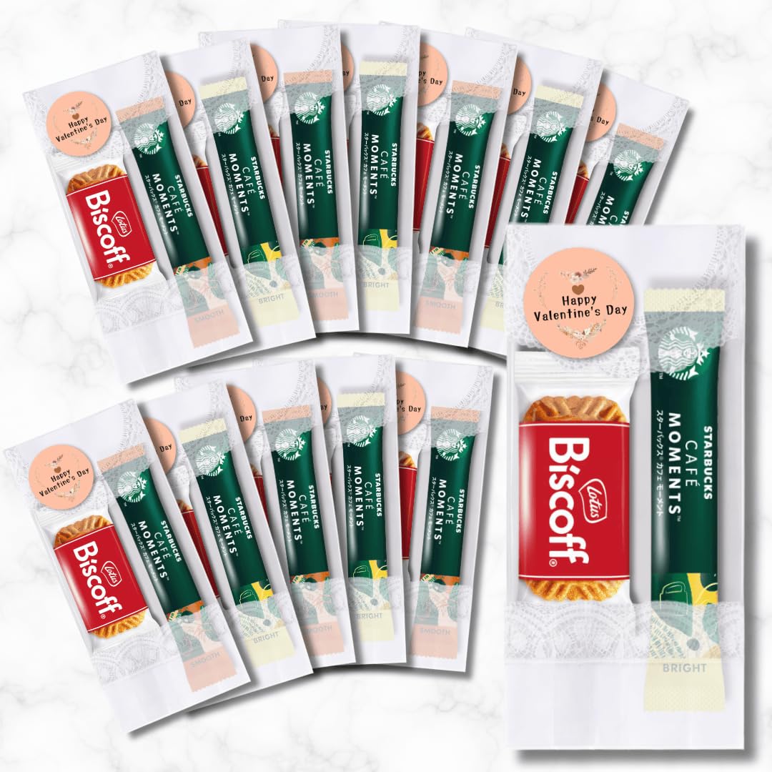 Amazon.co.jp: 【バレンタインデーシール付き】スタバプチギフト 12個