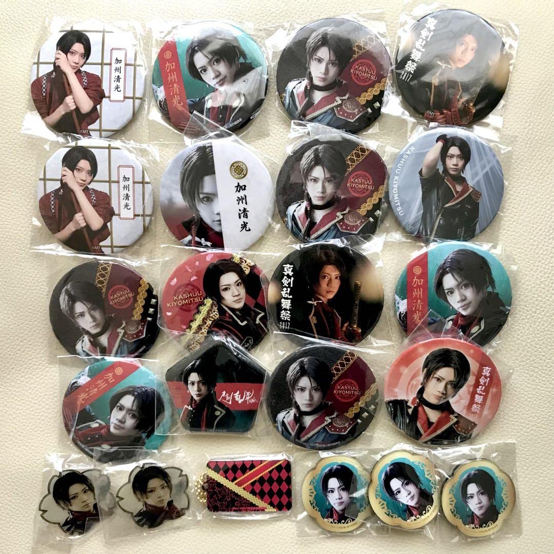 アウター ジャケット ミュージカル刀剣乱舞 缶バッジセット