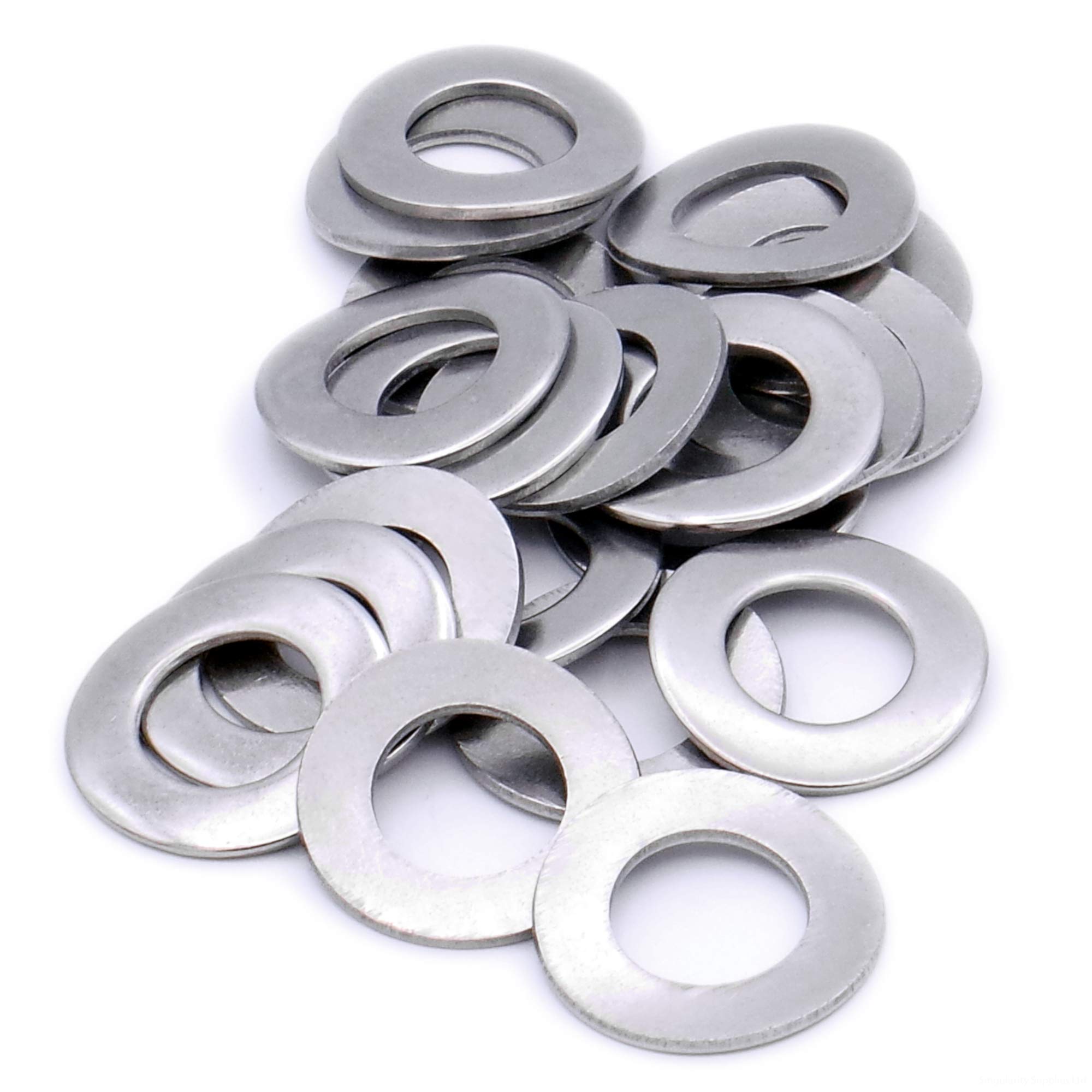 Singularity Supplies Silver M4 (4Mm) Wave Washer (Form B) - Stainless Steel (A2) (Pack Of 20)