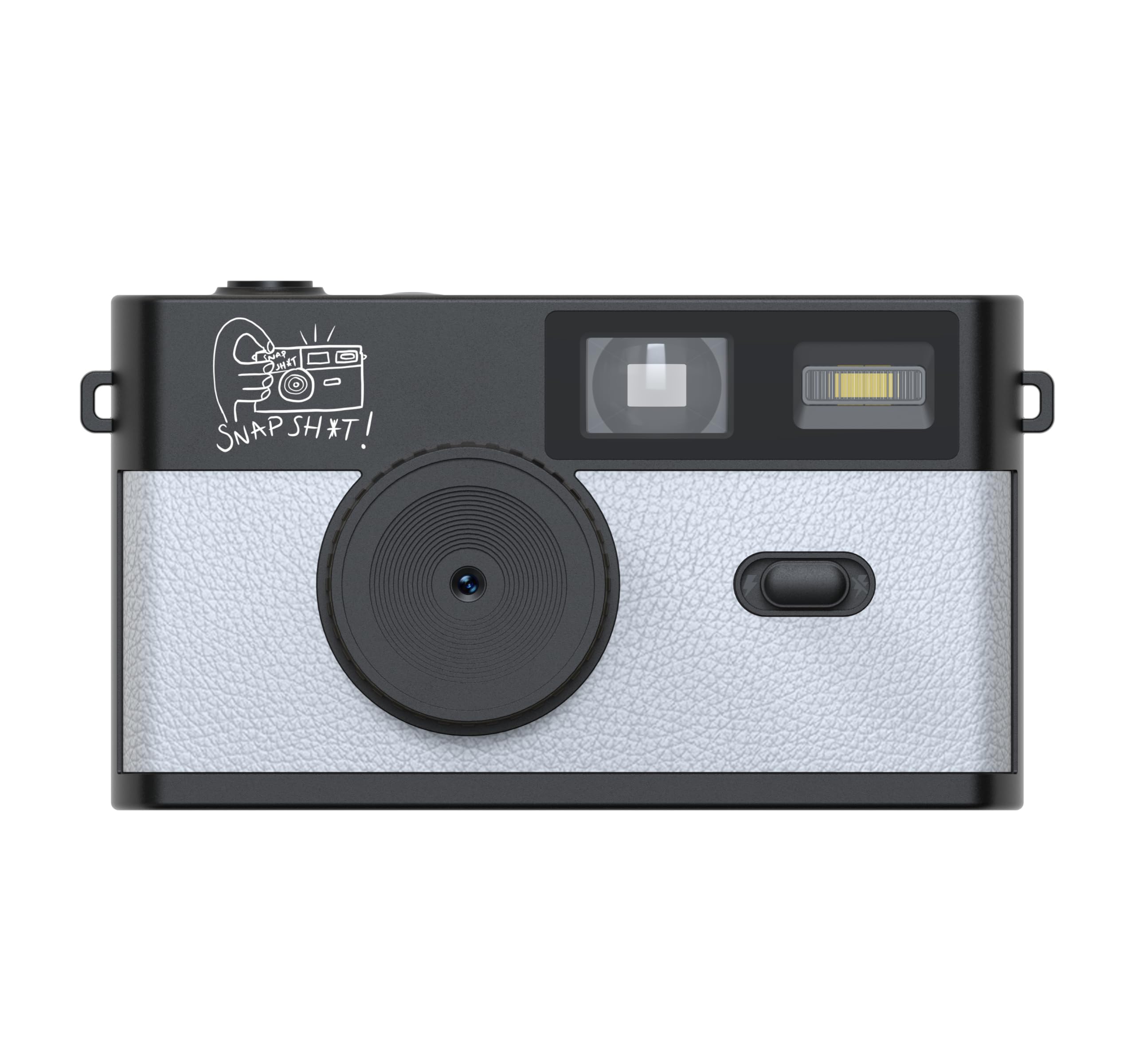 SNPSHT Screen-Free Digital Camera – Simple Point & Shoot Camera, No Screen, Easy to Use Camera, Replace Disposable with Reusable (Black) — view 11
