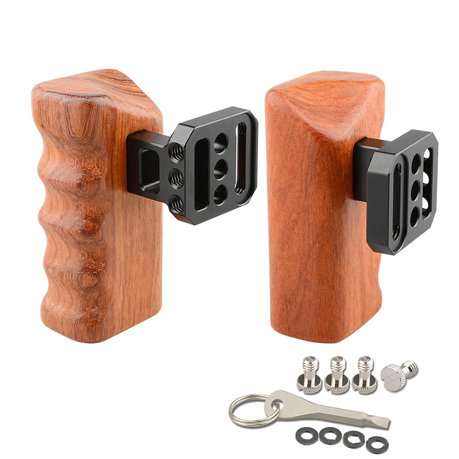 Mango de Cámara Par de empuñaduras Madera for cámara, Mango conejera para Uso Diario