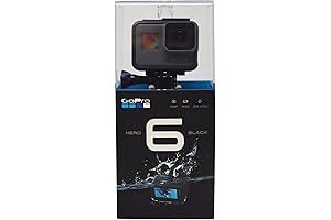 GoPro HERO6 Black - Adventure-Ready, Waterproof 4K Action Camera with GPS
