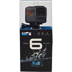 Hero Pro 5 GoPro Hero6 Videocámara de acción (4K, 12 MP, resistente y sumergible hasta 10m sin carcasa, pantalla táctil 2"), Negro