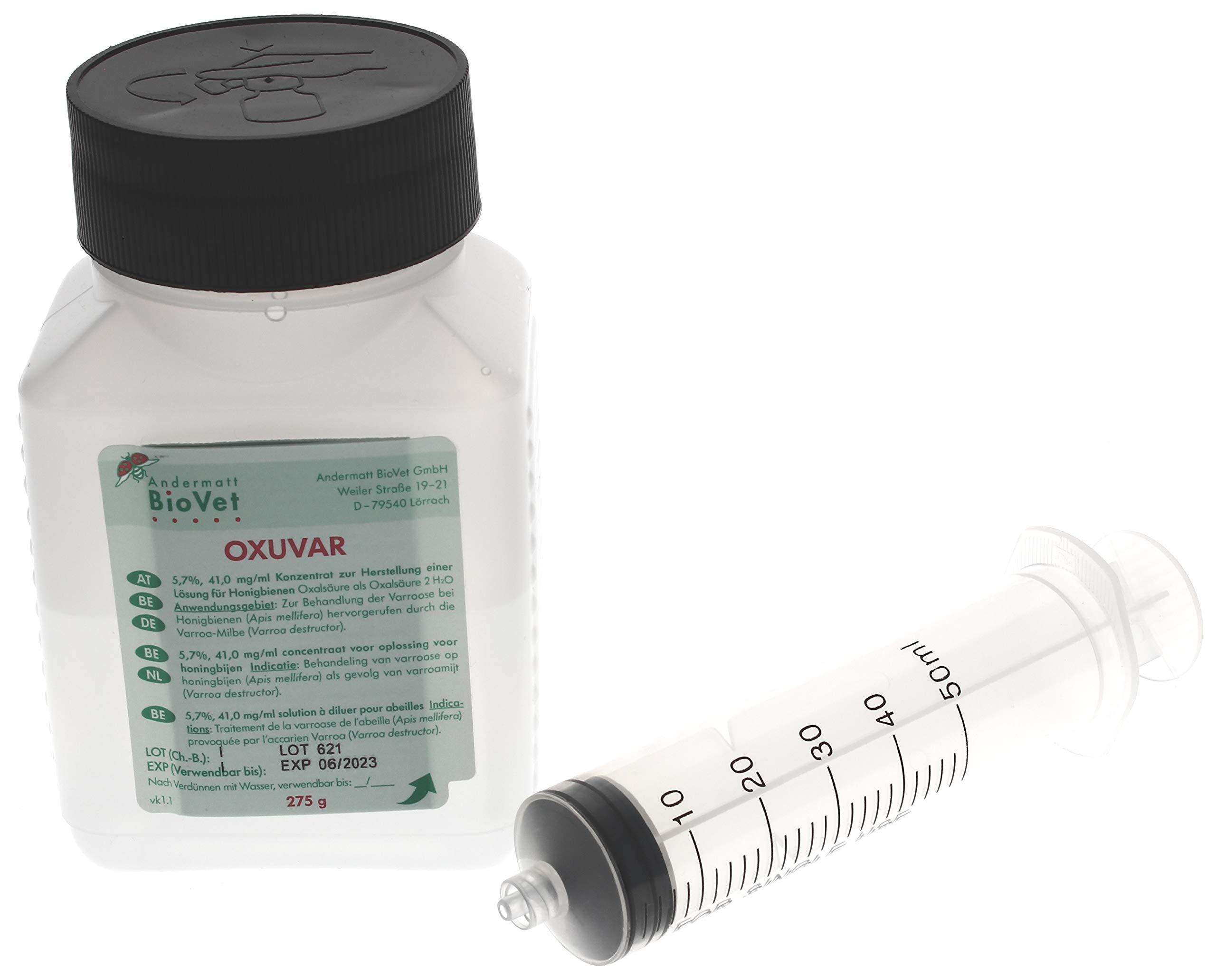 OXUVAR 5,7% Oxalsäure 275g – Zugelassenes Varroa Produktbild-Vorschau 2