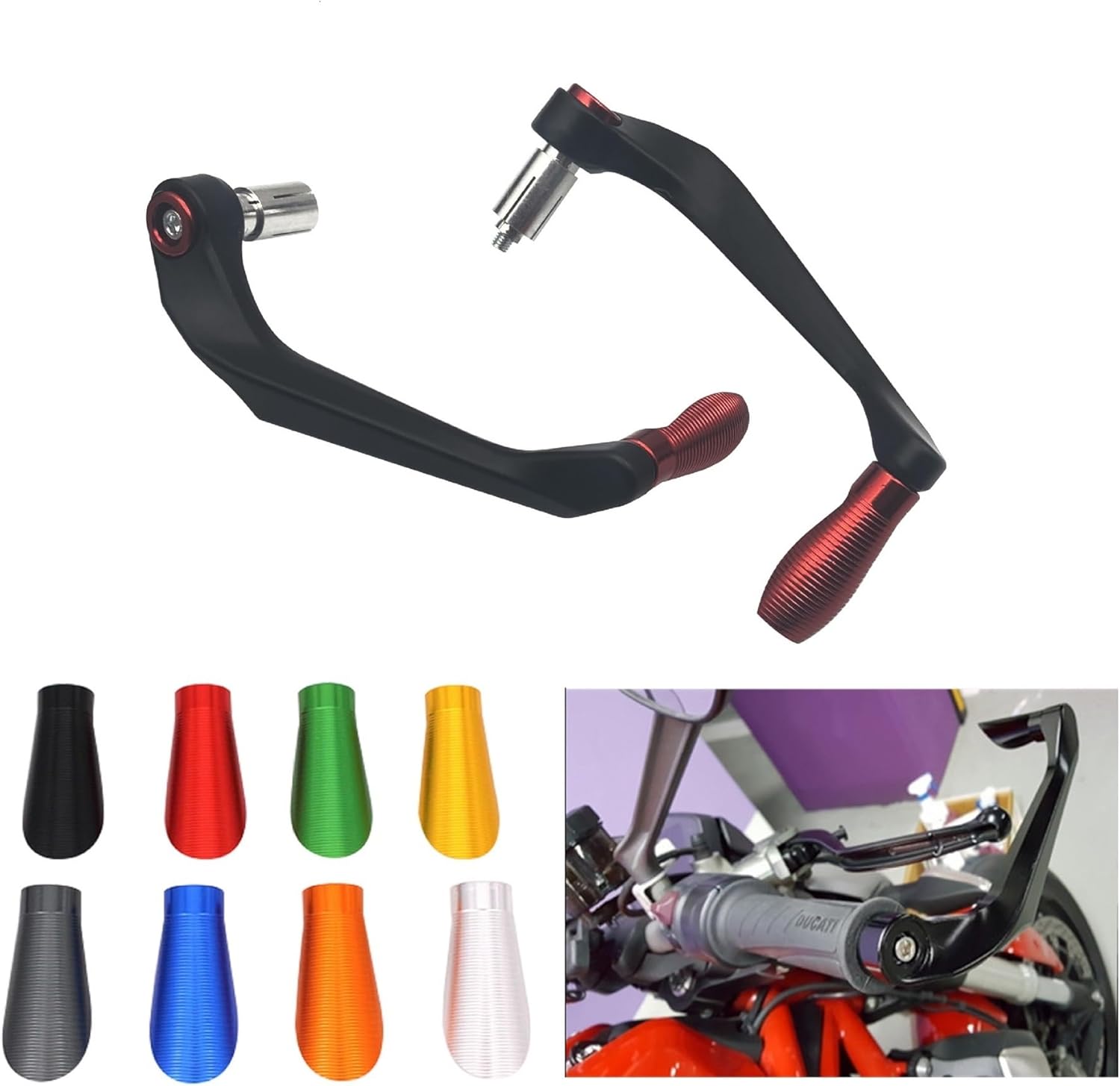 Handguard Guard Motorcycle Handlebar Brake Lever Guard Brake Clutch Levers Protector Guard for Dirtbike Alarm Moto Motorcycle