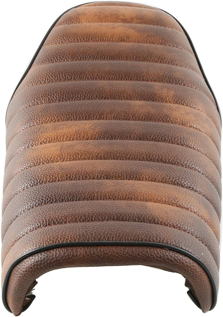 SLMOTO Vintage Motorcycle Cafe Racer Seat Universal Motorcycle Flat & Hump Refit Cushion For KZ400 KZ550 K750 Z650 W650 CB100 CB125 CB175 CB200 CB350 CB360