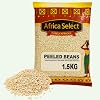 Africa Select Peeled Beans 1.5kg | Premium Nigerian Peeled Brown Beans for Akara, Moi Moi & Stews