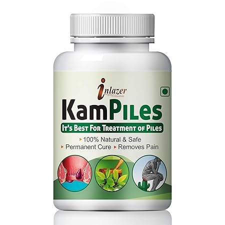 Kampiles herbal capsules for piles relief 100% Ayurvedic (60)