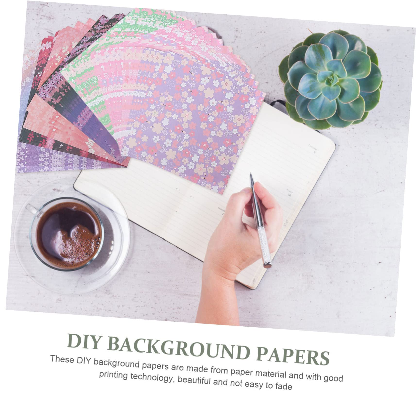 SEWACC 480blätter Bastelpapier Zum Origami Falten Hochwertiges Quadratisches Faltpapier Bedruckt Für Diy-projekte Scrapbooking Und Kinderkreativität