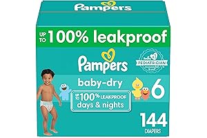 Pamper 6 Diapers: Trusted Protection for a Comfortable Night's Rest