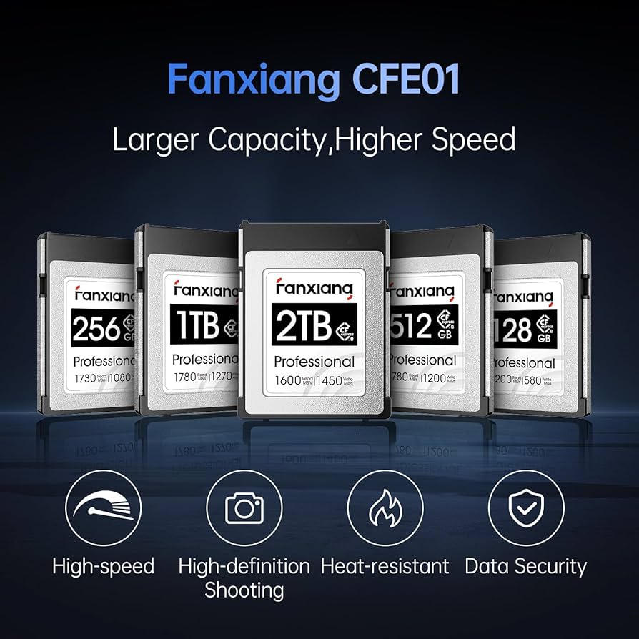 ※KOTACHAN　CFexpress Type-B Amazon.com: fanxiang 512GB CFexpress Type B Memory Card, Up