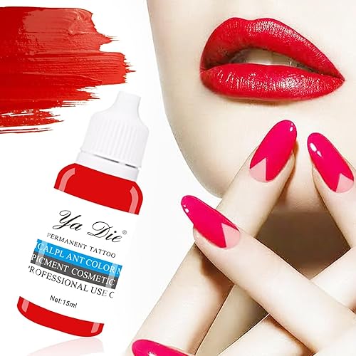Miniatura 2 de 10 Uds Ceja Labios Tatuaje Maquillaje Permanente Tatuaje Tinta Pigmento Cosmético Natural Microblading Color Pigmento