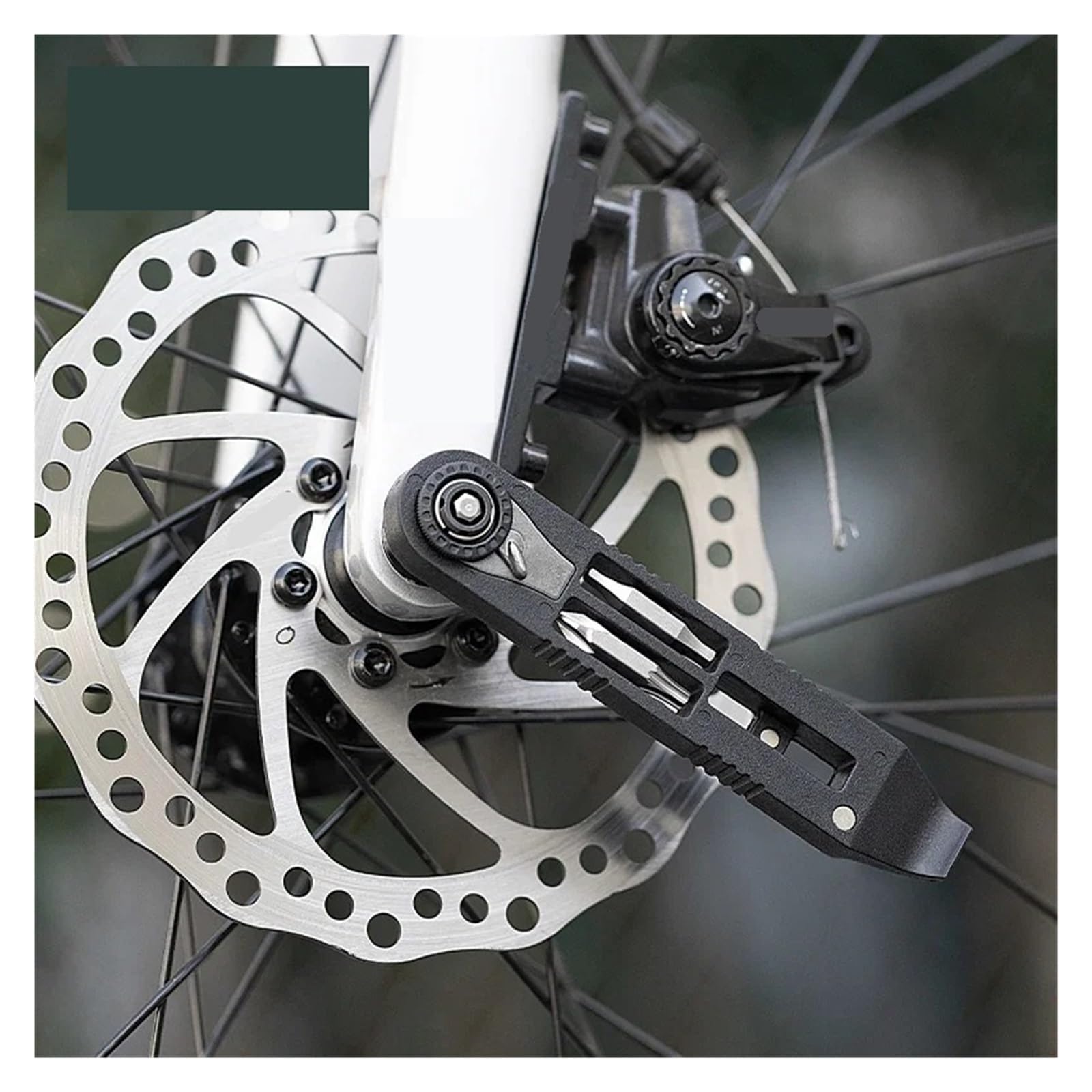 Set di strumenti for la riparazione biciclette Kit manutenzione portatile multifunzione Cacciavite a catena con chiave esagonale