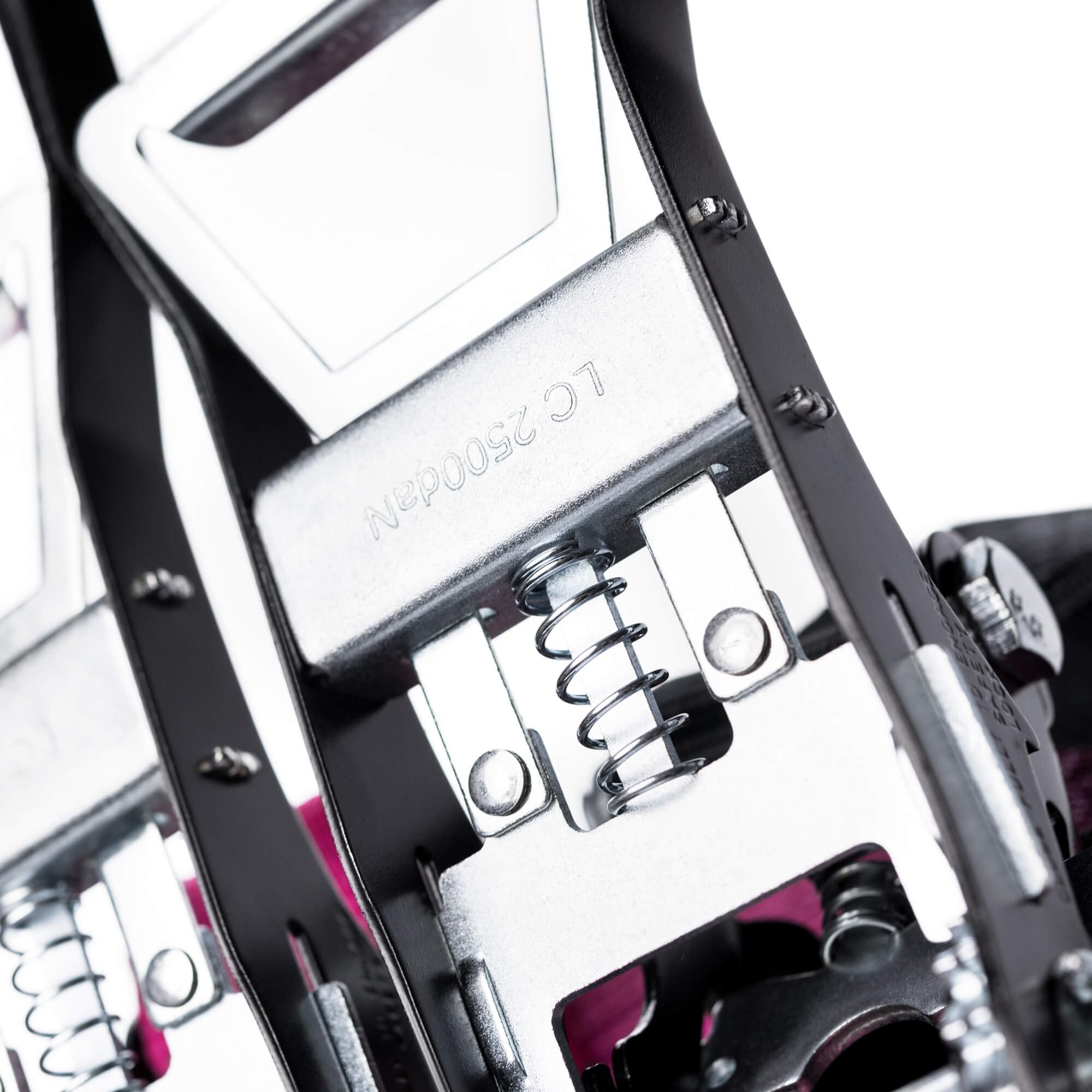 Kit Pro Line 25 für Sprünge, Gehen, Freestyle - Gurt 25 m mit Zwei Ratschen, Zwei Baumgurten, Grillverbindern, Transporttasche inklusive