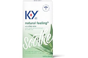 K-Y Natural Feeling Aloe Vera Water Based Lube