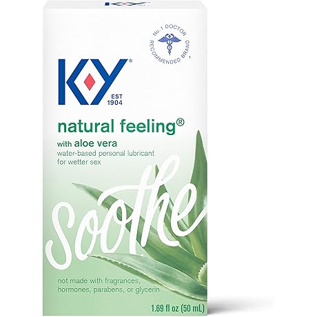 K-Y Natural Feeling Aloe Vera Water Based Lube