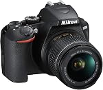 Nikon D3500 AF-P DX NIKKOR 18-55mm f/3.5-5.6G VR Kit, Black, Standalone