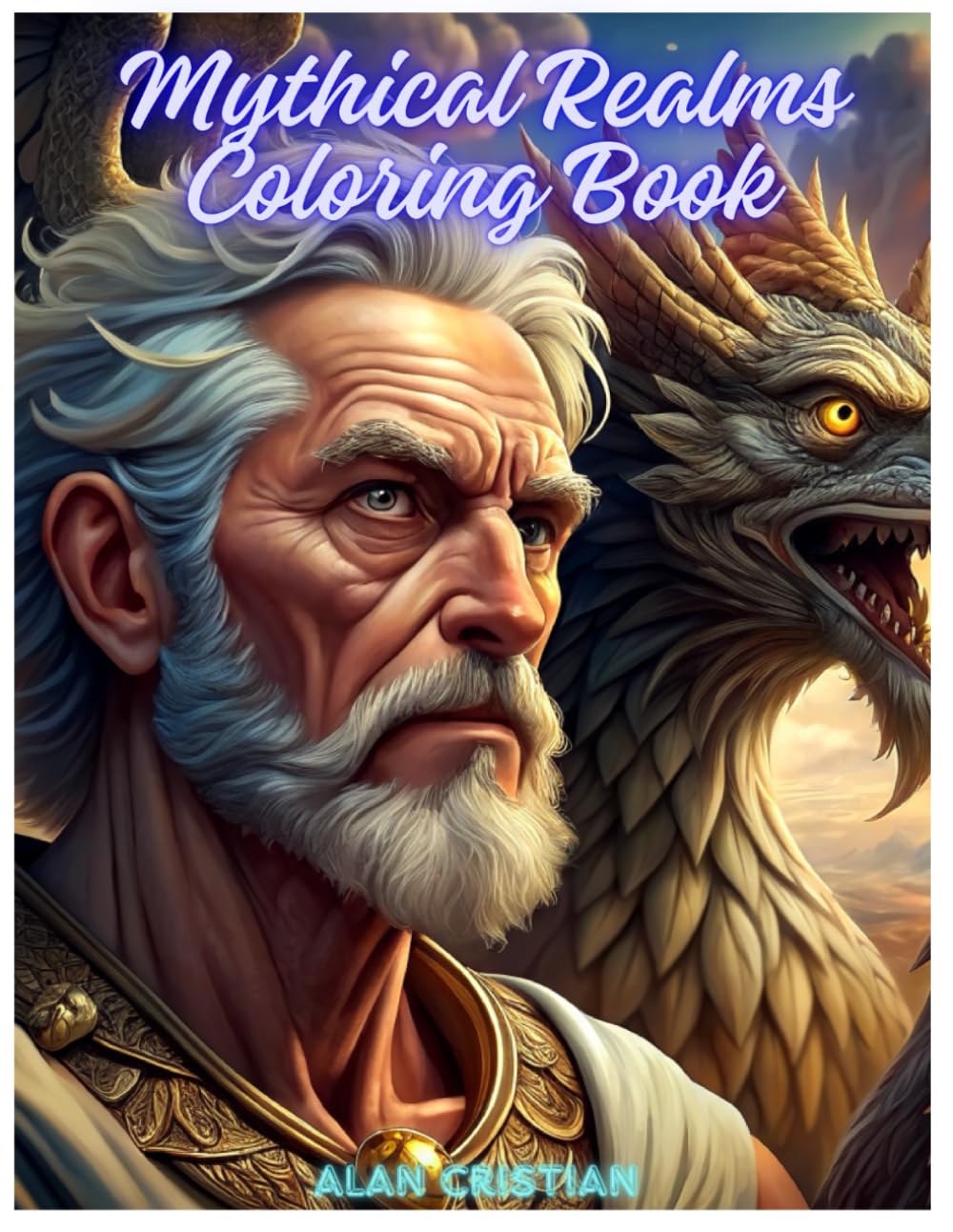 Mythical Realms Coloring Book