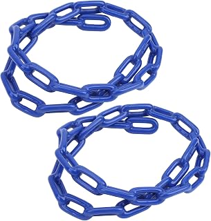 Jeanoko Swing Plastic Coated Chain, Kid Swing Chain Fine Workmanshi Durable Swing Chai for Playground Swing Accessory for Children Swing